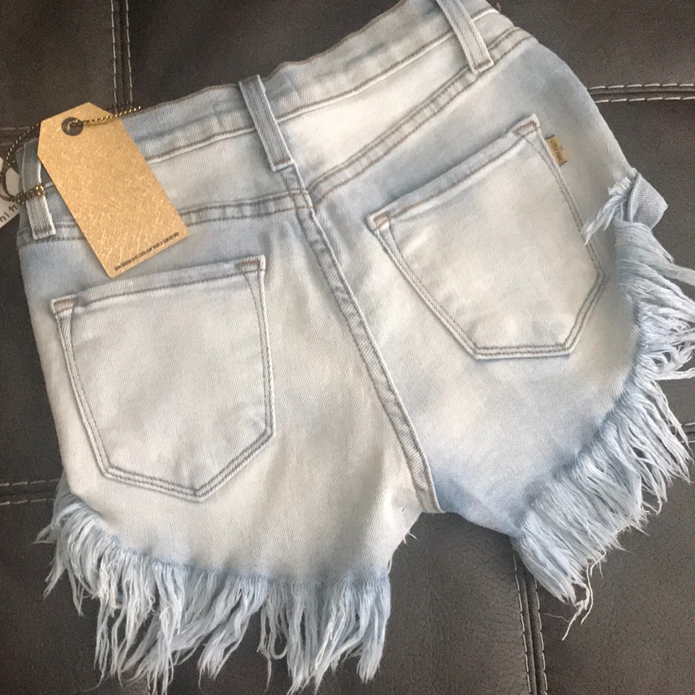 High waisted shorts